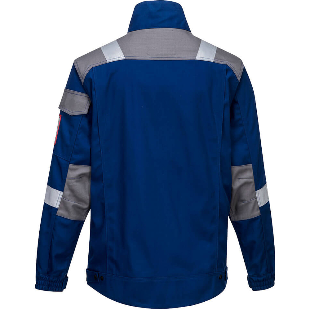 Giacca Da Saldatore Portwest Bizflame BZ13 - Ignifuga E Antifiamma - Blu/Arancione - Taglie S-3XL